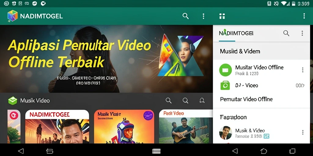 Tampilan antarmuka NADIMTOGEL yang sederhana dan fungsional.