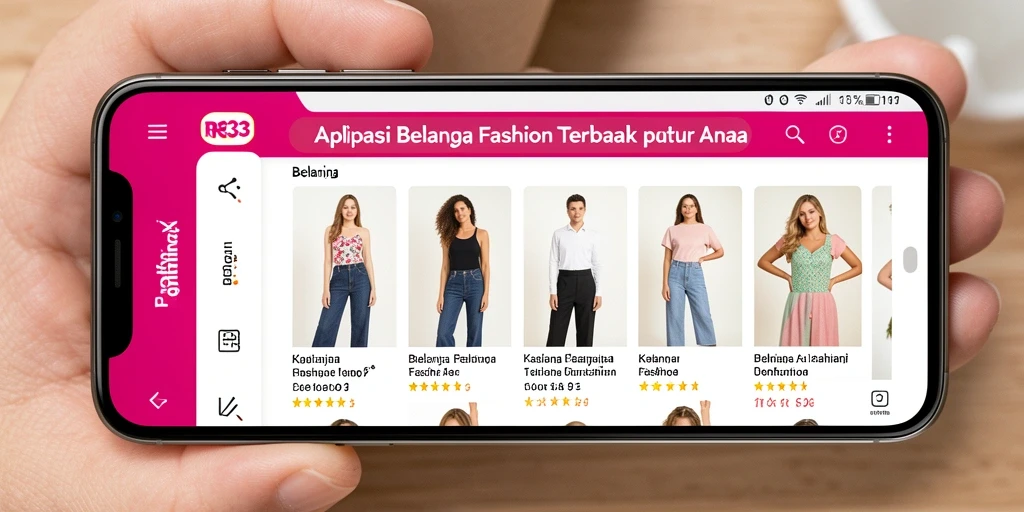 Tampilan antarmuka aplikasi RR33 yang menarik dan user-friendly.