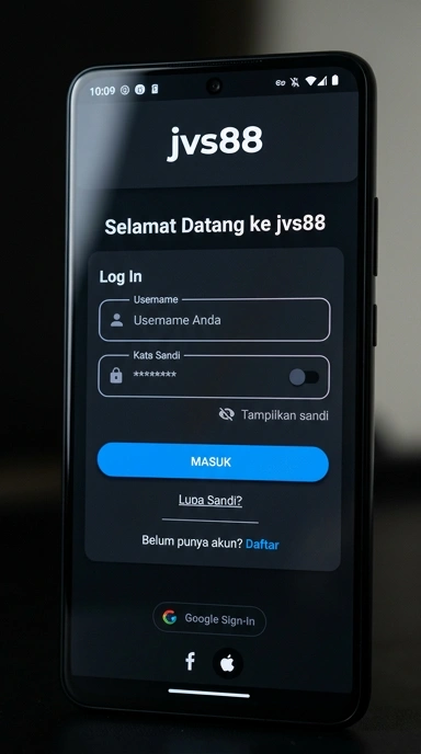 Masuk ke akun jvs88 dengan mudah dan cepat
